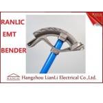 China 3/4 1 Aluminum EMT Conduit Bender Conduit Tools with Blue / Yellow / White Handle factory