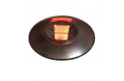 China Fire Adjustable Gas Brooder Heater 2.46KW/H For Poultry supplier