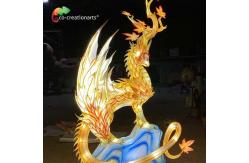 China Mythical Creature Western Dragon Lantern 220V supplier