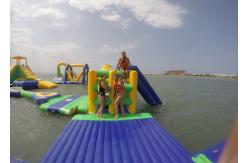 China Amazing And Crazy Inflatable Water Park , Blow Up Water Slide For Adults supplier
