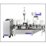 Single Head Automatic Filling And Capping Machine Rotary 20L 800BPH for sale