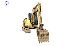 China PC56 Used Komatsu Excavator Yellow Heavy Construction Equipment supplier