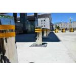 Automatic Concrete Hydraulic Road Blocker High Security Vehicle Parking Bollard for sale
