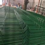 3D Curved Wire Mesh Fencing Steel Panel V Fold PVC Coated Welded Wire Mesh Panel for sale