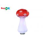 Custom LED Inflatable Mushroom Model For Event / Party Decoration for sale