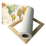 Matte Inkjet Polycotton Canvas Large Format Printing Waterproof for sale