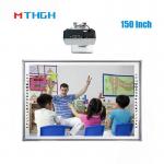 150 Inch Interactive Whiteboard 40 Point Intelligent Infrared Touch Teaching Blackboard for sale