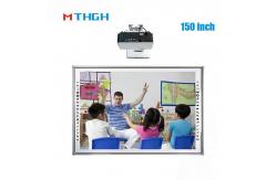 China 150 Inch Interactive Whiteboard 40 Point Intelligent Infrared Touch Teaching Blackboard supplier