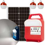 Portable Mini Solar Home Lighting System Lithium Battery Version Emergency for sale