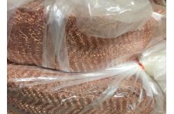 China 8mm SS304 Knitted Mesh Fabric ODM High Temperature Resistance 800 Degrees supplier
