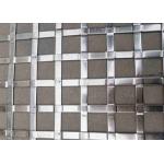 27mm Hole 10mm X 1.5mm Woven Flat Metal Mesh SS304 Beautiful Appearance for sale