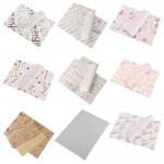Custom Logo Printed Greaseproof Paper Wood Pulp Bread Packaging for sale