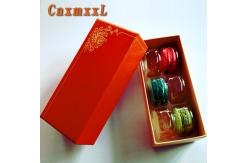 China Varnishing Archaize Style Macaron Packaging Boxes SGS Printed Paper Box supplier