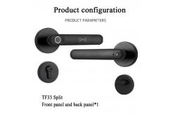 China Zinc Alloy Bluetooth Entry Door Lock S607L Keyless Door Lock Bluetooth supplier