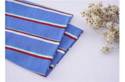 China Breathable Plain Cotton Sweat Absorbent Striped Knit Fabric 190cm Width supplier