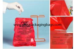 China 200um Biodegradable PE Drawstring Garbage Bags supplier