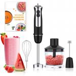 5 In 1 Stainless Steel Stick Blender 800 Watts With Powerful Copper Motor for sale