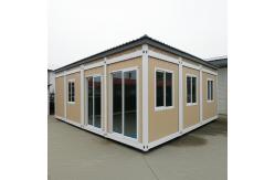 China Customizable Expandable Prefab Home with Galvanized Steel Frame supplier