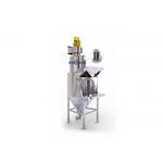 25KG Flour Bag Dumping Station With Vacuum Conveyor Machine for sale