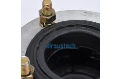 China 150076H-1 Industrial Air Springs with Flange Ring Single Convoluted Air Shocks supplier