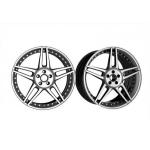 22 Inch Custom Forged Wheels 3 Piece Structure Reverse Mount Five Split Spokes Staggered Wheels for Maserati for sale