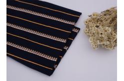 China Soft And Skin-Friendly Durble Striped Knit Fabric For Casual Wear supplier