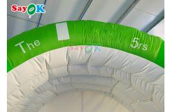 China LED Illuminated Inflatable Air Tent Blow Up Bar Counter 3.5x2.5x2.5m supplier