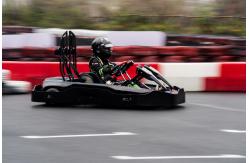 China Laps Counting Racing E Go Karts Double Seats 1140mm Wheel Base 70km/H supplier