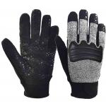 Mechanics Style Hysafety Needle Puncture Resistant Gloves With Level 4 Palm for sale
