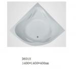 China Acrylic Built-in Acrylic Bathtub Sanitary Ware White Color Easy Installation CE ISO for sale