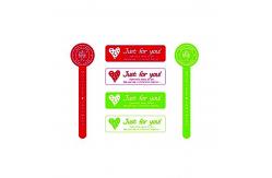 China CMYK Printing Blank Thermal Labels For Food Cakes Boxes supplier