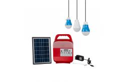 China 4 Levels Handheld 6000mah Solar Home Lighting Kit For Crafts supplier