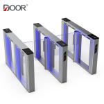 0.3s 1100mm Channel SUS304 swing gate Speedlanes for sale
