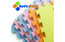 China 55*40cm 2.0cm Interlocking Shower Mat / Anti Slip Foam Bath Mat supplier