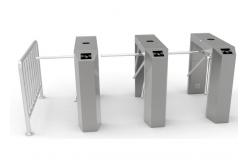 China Biometric SUS304 Three Arms Counter Turnstile 50CM Arm supplier