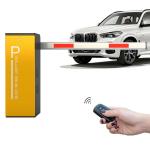 Servo Motor 3s Car Parking Barrier LED Road Barrier Gate for sale