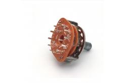 China Multi Loop 2p4t Mini Rotary  500ohm Continuous Rotary Switch Speakers supplier