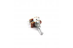 China 16mm B10K Rotary Potentiometer 50K 6 Pin Volume Pot For Humidifier supplier