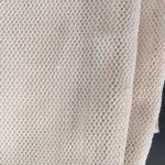 Lightweight Polyester Mesh Fabric Flame Resistant Knitted Breathable Net Cloth for sale