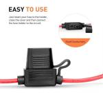 ATO ATC Car Fuse Holder Inline Standard Automotive Blade Fuse Holder