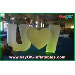 White Attractive Inflatable Lighting Decoration Funny For Event for sale