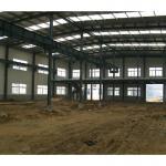 Customized Steel Metal Frame Structure with Length 7000mm and Angle Steel Kneebrace for sale