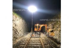 China Glare Free Safety Tripod LED Balloon 360deg Illumination Lighting 230V 400w supplier