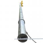12-Side 3-Section 450mpa 80ft Sub-Transmission Steel Pole Hot-Dip Galvanized