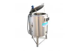 China Electric Commercial Milk Pasteurizer Machine 50L - 1000L supplier