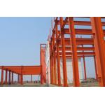 Rock Wool Prefab Q235 Q345 Steel Construction Warehouse for sale