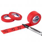 High Temperature Shelter Automotive Spray Paint Baking Paint Red Masking Tape for sale