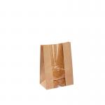 Strong Bottom Kraft Paper Shopping Bags 8 Color Flexo Printing for sale