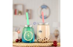 China 210mm Screw Cap 350ml Disposable Juice Containers supplier