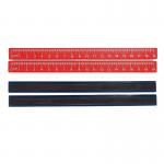 Custom Printing ABS Magnetic Ruler For Whiteboard Clear Numbers Accurate Scales